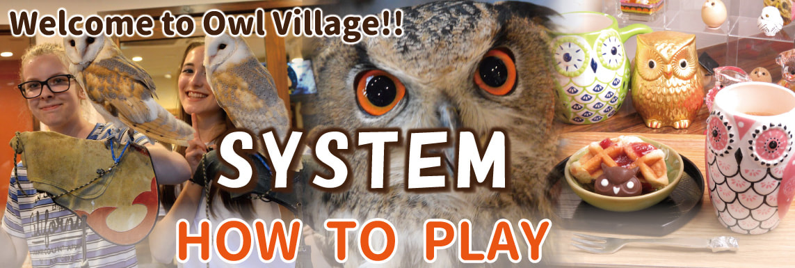 owlcafe harajuku system how to play